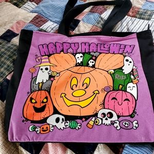 Large embroidered 2022 Disney Halloween tote